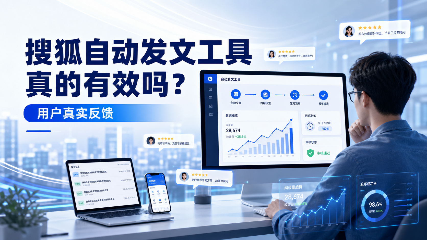 搜狐自动发文工具真的有效吗？重庆城区用户的真实反馈