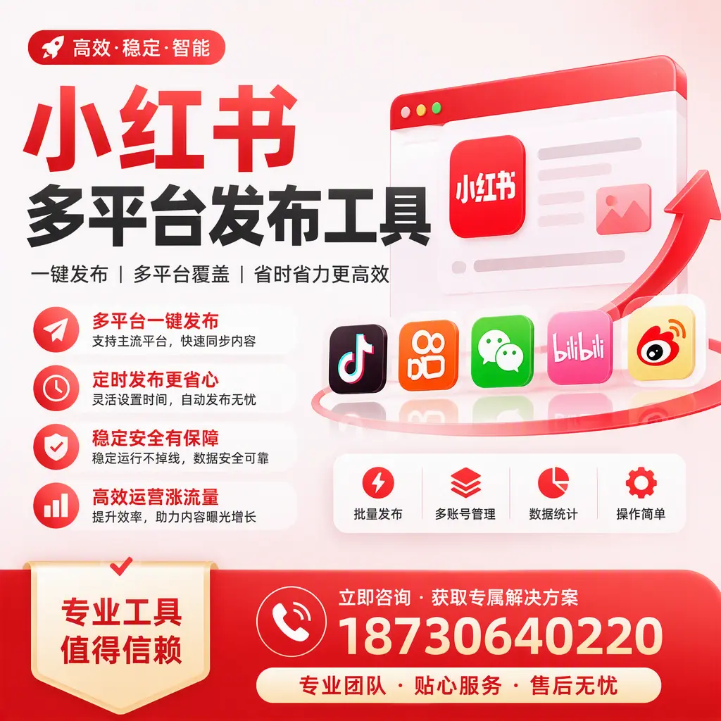 在 重庆城区 小红书多平台发布工具的市场前景分析